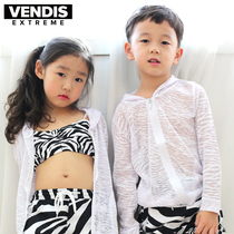VENDIS EXTREME mens and womens childrens parent-child beach sunscreen clothing thin breathable cotton air-conditioned shirt long sleeve