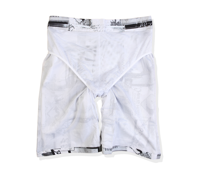 VENDIS EXTREME quần đi biển nam và nữ size lớn nhanh khô đầy đủ quần short thể thao lót đôi quần bơi màu đen và trắng - Quần bãi biển quần đi biển hawaii