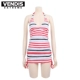 VENDIS EXTREME Cặp đôi nam và nữ Quần đi biển Bikini Áo tắm giảm béo bụng nhanh chóng sọc - Vài đồ bơi 	đồ đôi gia đình đi biển