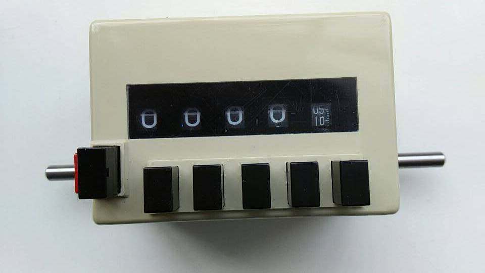 J250S-001型电磁计数器器青岛计数器厂五位转动计数器海泰牌