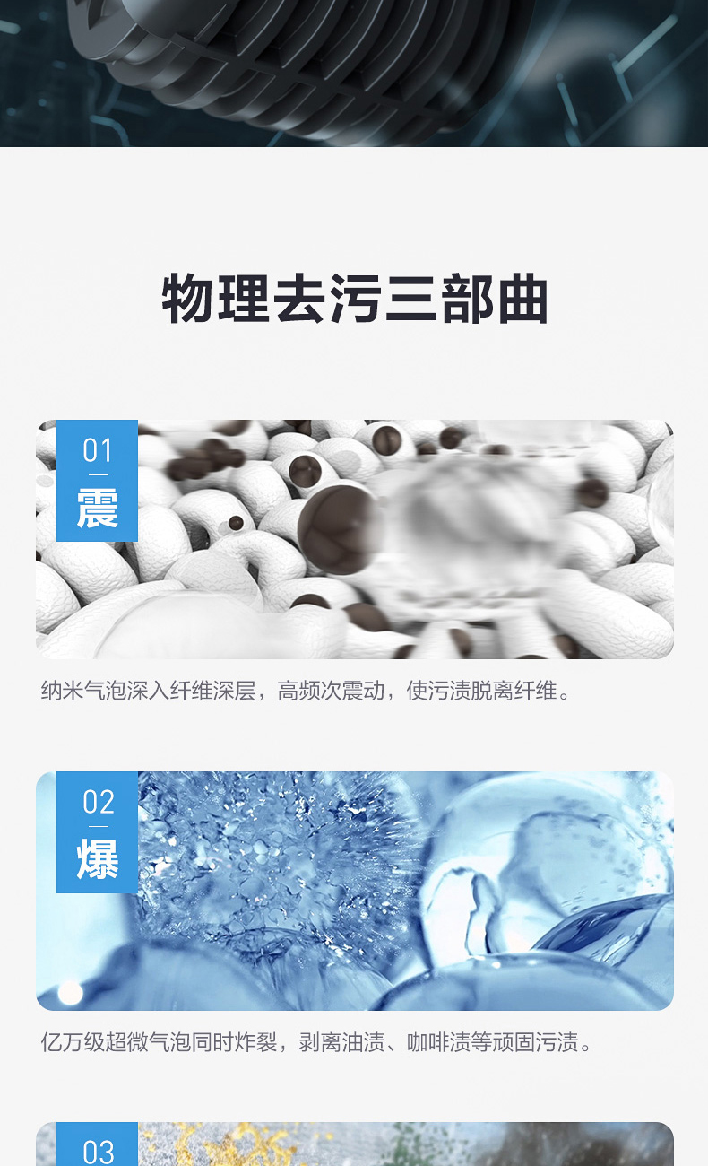 小天鹅顶级旗舰 洗烘一体滚筒洗衣机 10kg 超微净泡+智能投放 图5