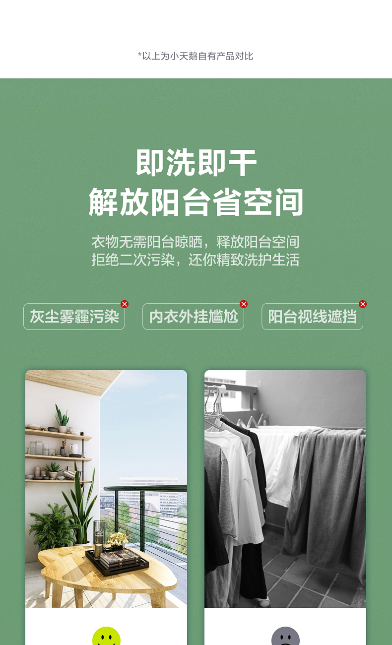 小天鹅 洗烘套装 10kg 图10