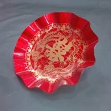 Свадебный фруктовый диск счастливые свадебные продукты jiu красный акрил двойной счастье