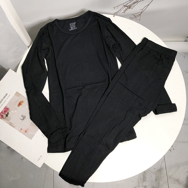 Japanese children heat underwear heat underwear high elasticity soft spring and autumn sweat long sleeve trousers