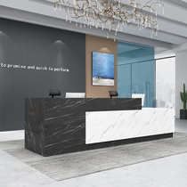 Lan Ran company front desk Reception desk Welcome information desk Fashion cashier Bar Office counter Front desk desk