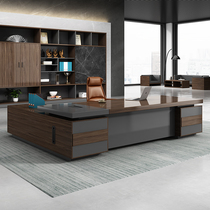 Lan Ran boss Office table and chair combination simple modern president manager table big class Workbench work single table
