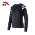 Anta áo len nữ áo thun 2018 mùa thu ấm áp cổ tròn áo len áo len giản dị áo khoác thể thao nữ ảnh áo hoodie Thể thao lông cừu / jumper