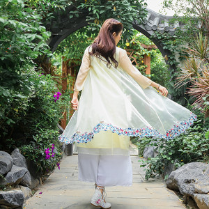 【仿真丝开衫长款外搭夏价格】最新仿真丝开衫