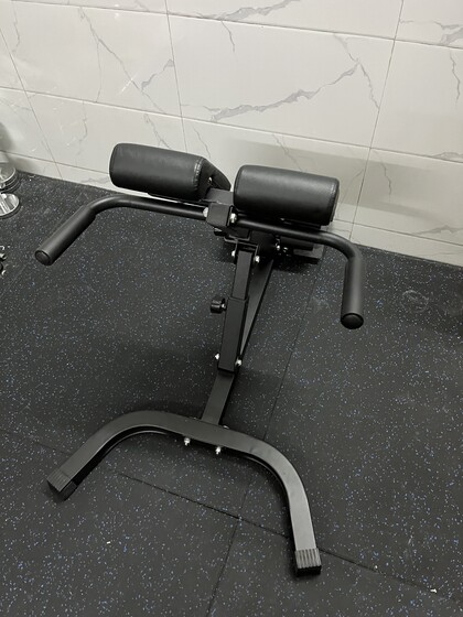 Roman Chair Home Fitness Equipment, Multifunctional Foldable Back Support, Sit-Ups, Abdominal Muscle Board, Fitness Equipment for Back Training