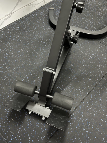 Roman Chair Home Fitness Equipment, Multifunctional Foldable Back Support, Sit-Ups, Abdominal Muscle Board, Fitness Equipment for Back Training
