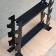 Home Dumbbell Rack Kettlebell Storage Double-Layer Dumbbell Rack Home Placement Rack Two-Layer Gym Vertical Fixed Dumbbell Rack