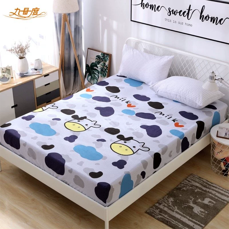 Một mét giường li 1.0x2.0 cotton một mảnh trẻ em hoạt hình 1,2 mét chống trượt giường lily trải giường cotton tinh khiết 1,5m1,8 - Trang bị Covers