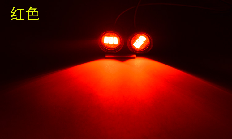 Bàn đạp WISP Phụ kiện trang trí lại xe máy Đèn nhấp nháy Led Đèn phanh Đèn vít siêu sáng 48V60V72V Universal đèn bi xenon xe máy