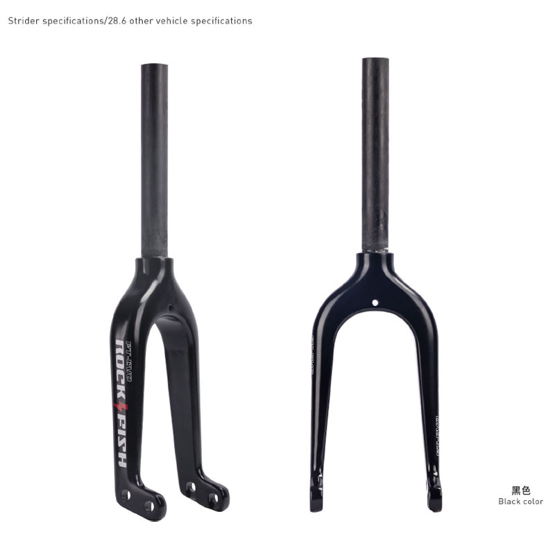 Child Balance Car Slide Walker Front Fork Carbon Fiber Fork Retrofit Lengthened Bodywork Wheel Set 28 6 Front Fork Plus High Growth