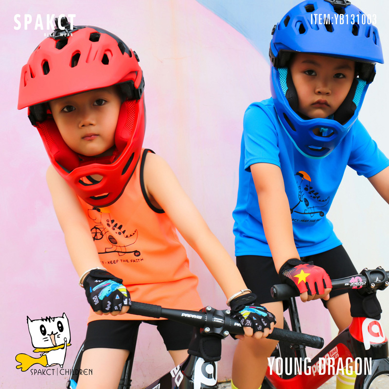 Children's balance bike riding clothes T-shirt vest boys and girls short-sleeved bottoming quick-drying breathable sweat training event clothes