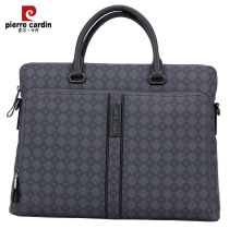 Pilkardan mens bag fashion briefcase Korean version Business handbag men grey single shoulder inclined satchel bag mens style bag