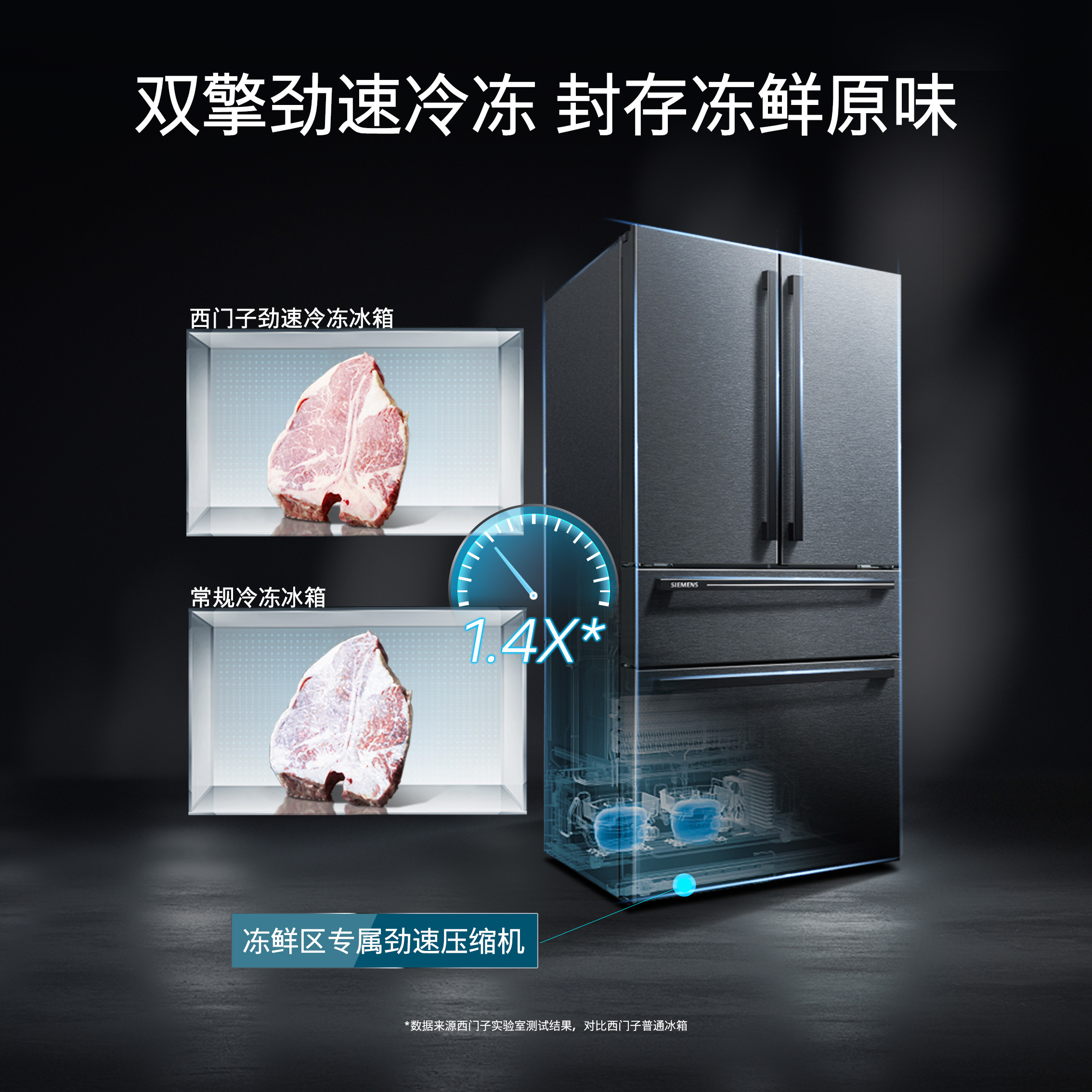 西门子KF98FA156C冰箱图片