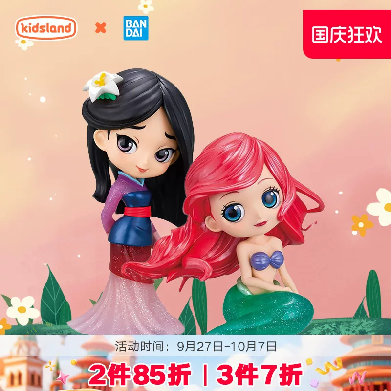 Bandai, Disney, блестящая минифигура, кукла, игрушка