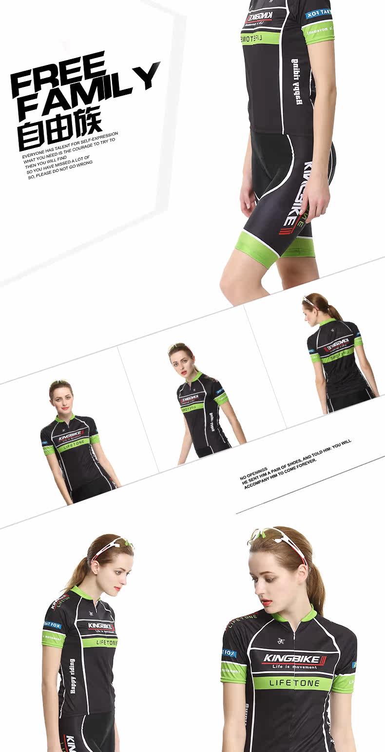 Tenue de cyclisme mixte KING BIKE - Ref 2209403 Image 11