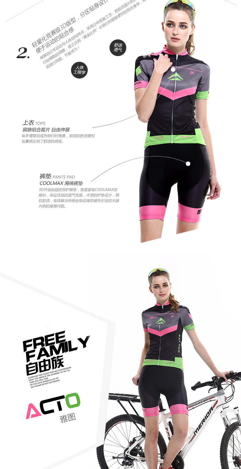 Tenue de cyclisme mixte BATFOX - Ref 2208790 Image 10
