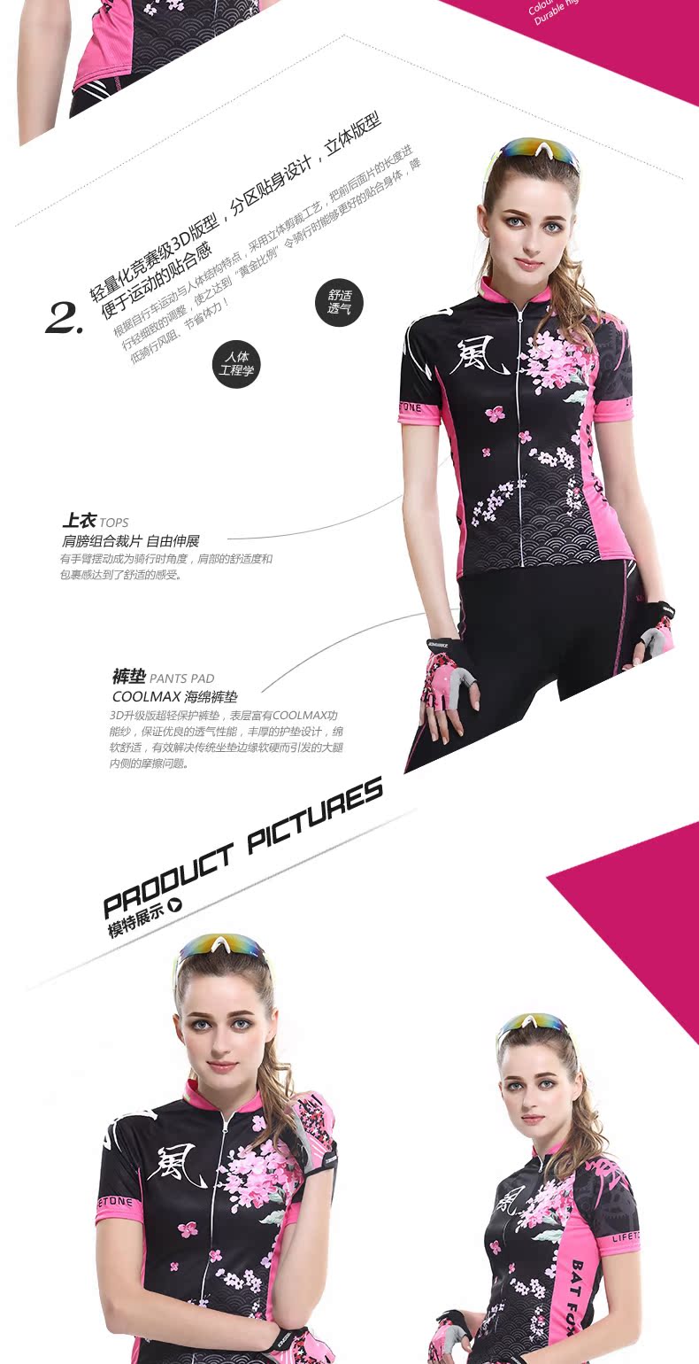 Vêtement cyclisme femme BATFOX - Ref 2213344 Image 9
