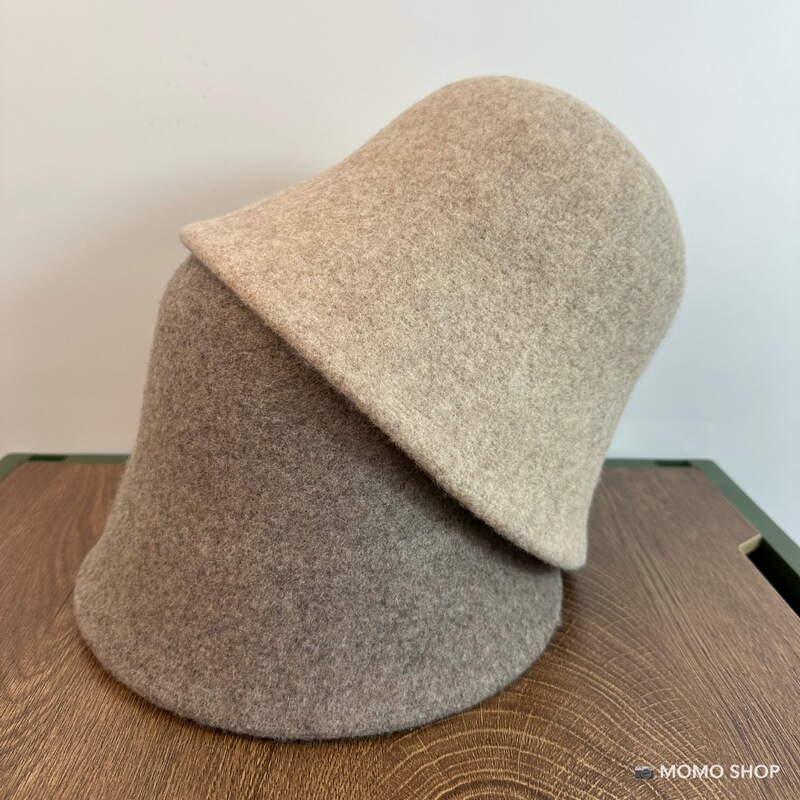 Japanese-Style Simple Woolen Fisherman Hat That Makes the Face Look Smaller, Versatile for Women in Autumn and Winter, Knitted Bucket Hat, Stylish and Warm Hat Japanese-Style Simple Woolen Fisherman Hat That Makes the Face Look Smaller, Versatile for Women in Autumn and Winter, Knitted Bucket Hat, Stylish and Warm Hat