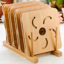 Creative wooden cartoon insulation mat table mat non-slip pot mat table mat tea cup mat bowl mat cup mat 910