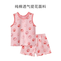 Хлопковая дышащая клубника, градиент