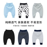 Детские хлопковые осенние штаны для раннего возраста, коллекция 2021, в западном стиле