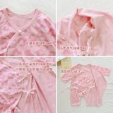 Детское тонкое хлопковое боди для новорожденных, летняя одежда, 0-2 лет