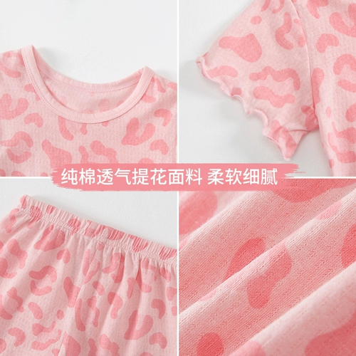 Детские хлопковые нарукавники, летний комплект, тонкие шорты, футболка