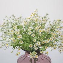 ins Net red decoration small Daisy simulation flower chamomile fake flower ornaments home accommodation fresh decoration desktop