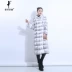 Hoàng đế tím 20 2018 phiên bản mũ mới áo lông chồn lông chéo 貂 áo dài SD783 - Faux Fur Faux Fur