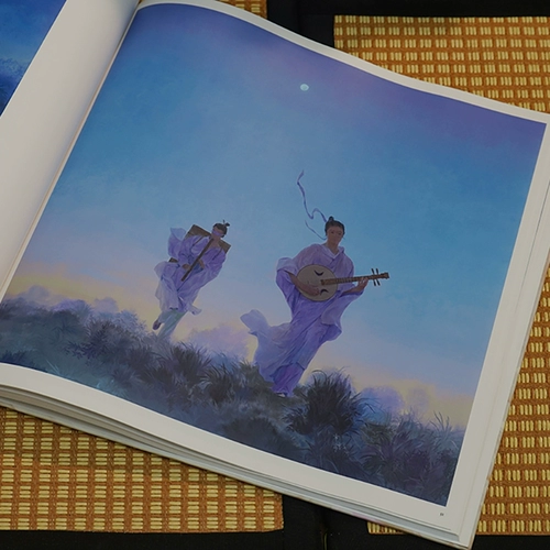 Подлинная [плоская коробка + жемчужный хлопок, предотвращающий столкновение] Богом данная 100-цветная версия в твердом переплете Новое портфолио Мерасгара в национальном стиле Китайские традиционные цвета и иллюстрации Комбинация картин иллюстраций альбом картин альбом книг Электронная промышленность Пресса