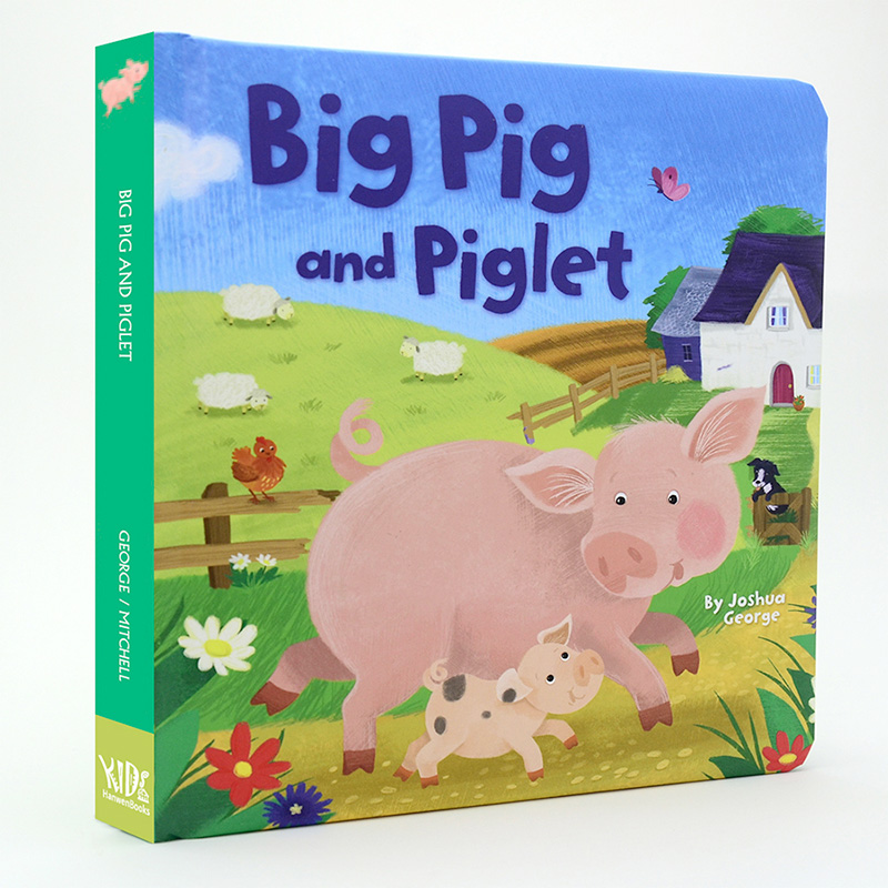 Big Pig and Piglet(英文原版书)