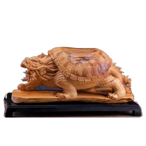 Too-Cliff Berryong Tortoise God Beast Root Carving Pendulum Pieces Hand Natural Aging Stock Craftsmanship Carving Crafts