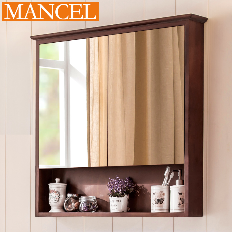 american bathroom mirror cabinet mirror box solid wood bathroom wall mounted bathroom bathroom toilet mirror - Wall Mounted Bathroom Cabinet american bathroom mirror cabinet mirror box solid wood bathroom wall mounted bathroom bathroom toilet mirror - Wall Mounted Bathroom Cabinet