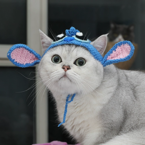 Плетеная шапка ручной работы, мультяшный шлем, аксессуар для волос, популярно в интернете