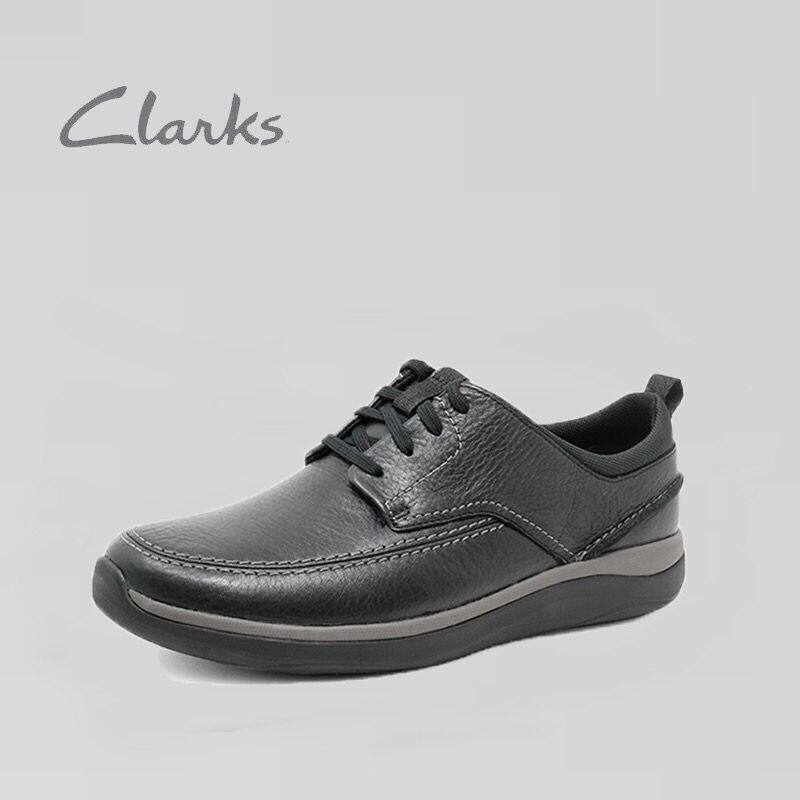 clarks its music men's shoes Garratt Street 2020 spring and autumn new casual low-top leather men's leather shoes