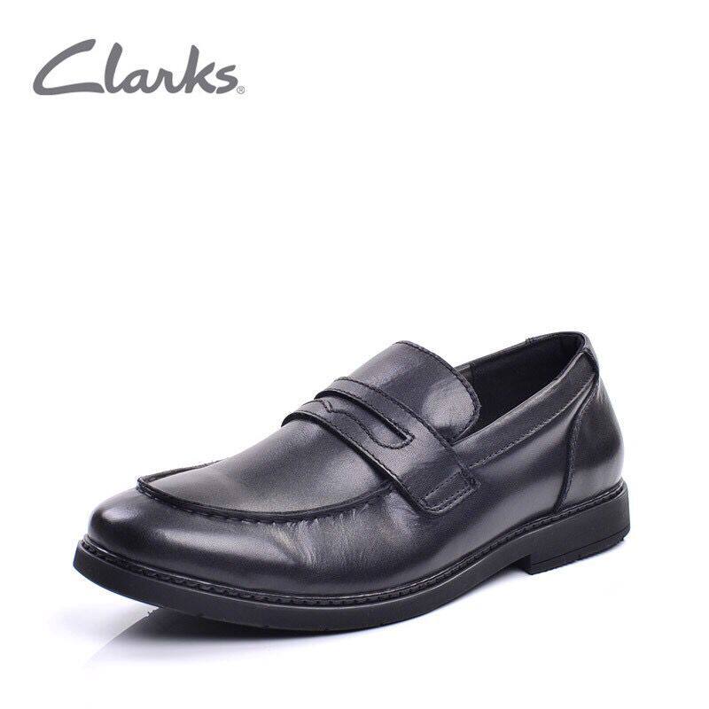 clarks its music men's shoes Banbury Step autumn casual business fashion Lok Fu low-top slip-on leather shoes