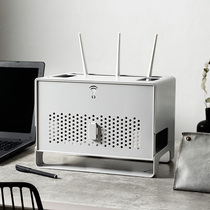 Multifunctional covered router container box desktop socket set-top box photocat creative tissue line