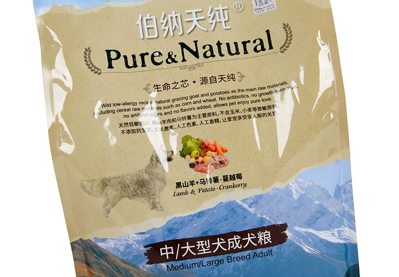 Bernard Tianchun thức ăn cho chó trưởng thành vừa và lớn 4kg Jin Mao Samoyed chăm sóc lông làm đẹp thú cưng thức ăn chính Bona Tianchun do an cho cho