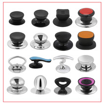 Pot lid handle general-purpose can stand anti-scalding stainless steel glass pot lid handle accessories top bead pot lid head cap