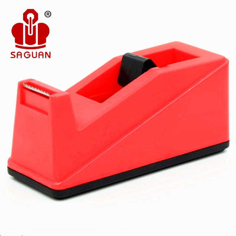 Small number stationery adhesive tape holder adhesive paper table hand ripping adhesive tape machine glue paper machine small transparent adhesive tape cutter