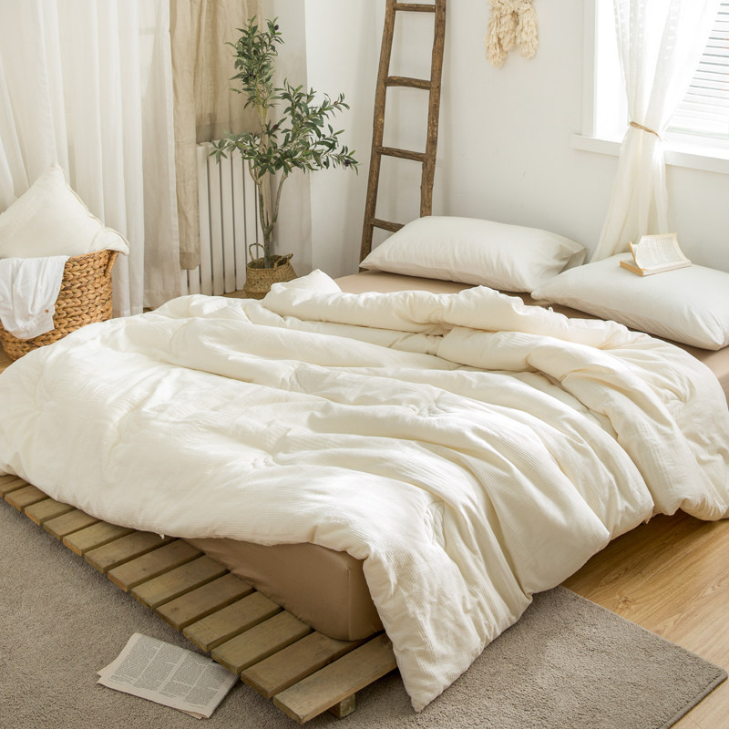 Yiluo class A 40s small jacquard cotton soybean fiber by summer air conditioning by single thin quilt student quilt