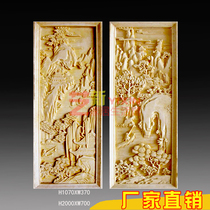 New villa exterior wall GRC cement sandstone relief garden landscape landscape painting FRP three-dimensional sculpture customization