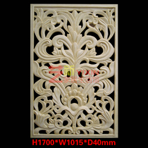 Factory direct sales artificial sandstone translucent relief background wall three-dimensional FRP sculpture iron flower hollow carving customization