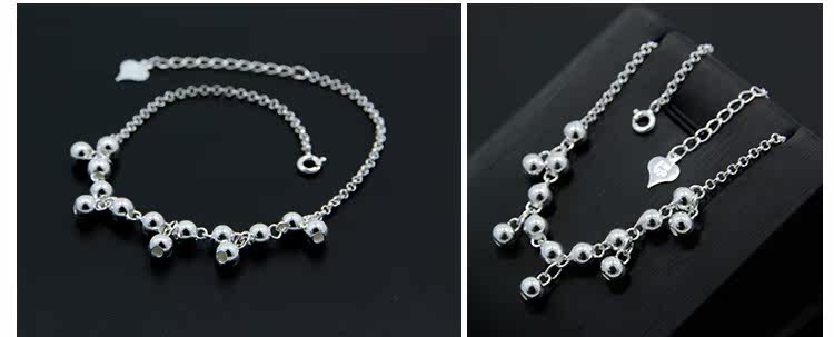 Bracelet de cheville Femme OTHER   en Argenterie - Ref 3102963 Image 12