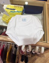 (Little second sister Japan) Familiar Japanese baby baby solid color briefs