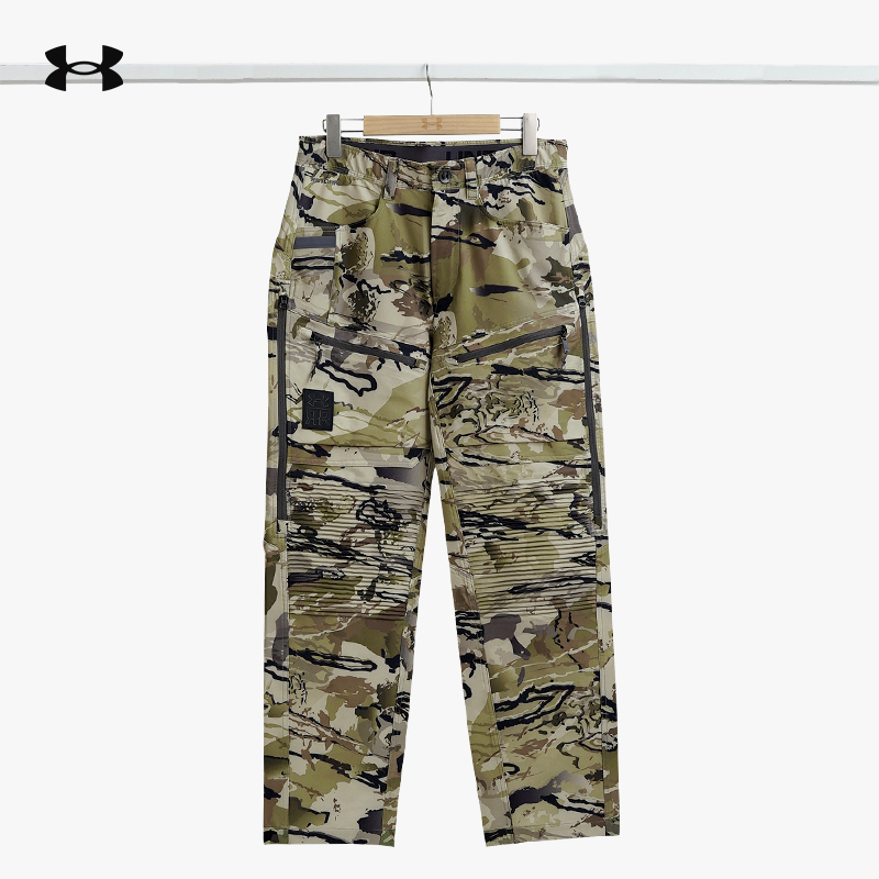 Under Armour Ua Genuine Spring and Autumn New Men's Casual Hiking Camouflage Hunting Woven Sports Pants 1365609 Under Armour Ua Genuine Spring and Autumn New Men's Casual Hiking Camouflage Hunting Woven Sports Pants 1365609